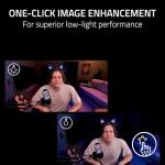 Razer Kiyo V2 Streaming Webcam: 4K 30 FPS, 1080p 60 FPS - AI Powered Auto-Framing - Built-in Microphone - Ultrawide Angle Lens - Privacy Cover - Works with OBS, Xsplit, Discord, Zoom, Teams - Black