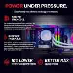 Skytech Gaming Azure 3 Desktop PC, Ryzen 7 9700X 3.8 GHz (5.5GHz), NVIDIA RTX 4060 8GB, 1TB NVMe SSD, 16GB DDR5 RAM 6000, 650W Gold PSU, 360mm ARGB AIO, Wi-Fi, Win 11