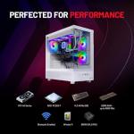 Skytech Gaming Azure 3 Desktop PC, Ryzen 7 9700X 3.8 GHz (5.5GHz), NVIDIA RTX 4060 8GB, 1TB NVMe SSD, 16GB DDR5 RAM 6000, 650W Gold PSU, 360mm ARGB AIO, Wi-Fi, Win 11