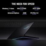 ASUS ROG Strix G16 (2025) Gaming Laptop, 16” ROG Nebula 16:10 2.5K 240Hz/3ms, NVIDIA® GeForce RTX™ 5080, Intel® Core Ultra 9 275HX, 32GB DDR5, 1TB PCIe Gen 4 SSD, Wi-Fi 7, Windows 11 Home, G615LW-AS96