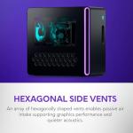 Alienware Aurora Gaming Desktop ACT1250 - Intel Core Ultra 7 265F Processor, Air Cooled, NVIDIA GeForce RTX 5060Ti, 16GB DDR5 RAM, 1TB SSD, 500W Platinum Rated PSU, Windows 11 Home - Clear Panel