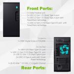 Alienware Aurora Gaming Desktop 2025, Intel Core Ultra 9 285K(24-Core, up to 5.6GHz), NVIDIA GeForce RTX 5080 GDDR7(> 4090), 64GB DDR5 RAM|4TB M.2 PCIe SSD|Liquid Cooled, WiFi 7, Win11P&Lifetime MS