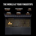 ASUS TUF Gaming F16 (2025) Gaming Laptop, 16” FHD+ 165Hz 16:10 Display, Intel® Core™ i5 Processor 13450HX, NVIDIA® GeForce RTX™ 5050, 16GB DDR5, 512GB PCIe Gen4 SSD, Wi-Fi 6E, Win 11 Home