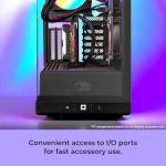 iBUYPOWER Y40 PRO Black Gaming PC Desktop Computer AMD Ryzen 9 7900X CPU, NVIDIA GeForce RTX 5070Ti 16GB GPU, 32GB DDR5 RGB 5200MHz RAM, 2TB NVMe SSD, Windows 11 Home, Keyboard, Mouse - Y40BA9N57T01