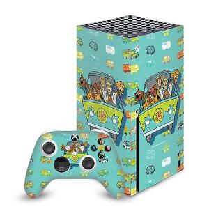 Head Case Designs Officially Licensed Scooby-Doo Mystery Inc. Graphics Vinyl Sticker Gaming Skin Decal Cover Compatible With Xbox Series X Console and Controller Bundle