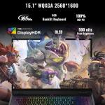 Lenovo Legion 5 15AHP10 RTX 5060 Pro Gaming Laptop,15.1 OLED WQXGA(2560 x 1600) 165Hz, AMD Ryzen 7 260(Beats Intel i7-14700), NVIDIA RTX 5060, 32GB DDR5 RAM,1TB SSD, Wi-Fi 7, Bundle PCO Laptop Cooler