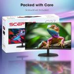 New! Sceptre Curved 27-inch Gaming Monitor 1500R 100Hz HDMI X2 DisplayPort 1ms 100% sRGB, Build-in Speakers Machine Black 2026 (C275W-FW100T)