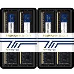Timetec 32GB KIT(4x8GB) DDR3L / DDR3 1600MHz (DDR3L-1600) PC3L-12800 / PC3-12800 Non-ECC Unbuffered 1.35V/1.5V CL11 2Rx8 Dual Rank 240 Pin UDIMM Desktop PC Computer Memory RAM(SDRAM) Module Upgrade
