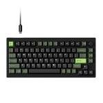 Keychron J8 HE Wired Hall Effect Keyboard with 8000 Hz Polling Rate, Rapid Trigger Magnetic Switch Hot-Swappable, 75% Layout Custom Programmable Knob, RGB Backlit for Mac Windows Linux