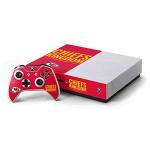 Skinit Decal Gaming Skin Compatible with Xbox One S Console and Controller Bundle - Officially Licensed NFL Kansas City Chiefs Team Motto Design