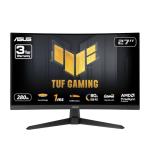 ASUS TUF Gaming 27” 1080P Curved Monitor (VG27VQM1B) – Full HD, 1500R, 280Hz, 1ms, Extreme Low Motion Blur, FreeSync Premium, Shadow Boost, Eye Care, 90% DCI-P3, DisplayWidget Center, 3 yr Warranty