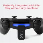 Remotto4 - Wireless Charger for PlayStation 4 Controller, Portable Battery for DualShock 4, Play While Charging, +12 Hours of Battery Life, PS4 Accessory