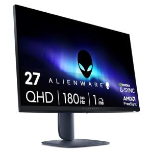Alienware 27 Gaming Monitor - AW2725DM - 27-inch QHD 180Hz 1ms Display, IPS, NVIDIA G-SYNC, AMD Freesync, VESA AdaptiveSync.