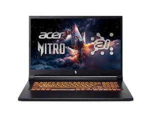 acer Nitro V 17 AI Gaming Laptop | AMD Ryzen 7 260 Processor | NVIDIA GeForce RTX 5070 Laptop GPU (798 AI Tops) | 17.3" FHD IPS 144Hz Display | 32GB DDR5 | 1TB Gen 4 SSD | Wi-Fi 6E | ANV17-41-R75F