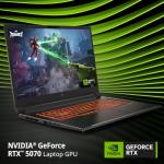 acer Nitro V 17 AI Gaming Laptop | AMD Ryzen 7 260 Processor | NVIDIA GeForce RTX 5070 Laptop GPU (798 AI Tops) | 17.3" FHD IPS 144Hz Display | 32GB DDR5 | 1TB Gen 4 SSD | Wi-Fi 6E | ANV17-41-R75F