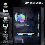 STGAubron Gaming PC Computer Desktop, GeForce RTX 2060 Super 8G, Intel Core I7 8th up to 4.1GHz, 16G DDR4, 1T SSD, WiFi 6 & BT 5.2, RGB Fan x6, Windows 11 Home