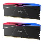 Lexar ARES Gen2 RGB DDR5 RAM 32GB Kit (2x16GB) 6000MHz CL30, 288-Pin UDIMM Desktop Memory, PC Gaming Computer Memory, for Intel XMP 3.0/AMD EXPO/CL30-38-38-76/1.4V(LD5U16G60C30BR-RGD)