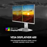 msi MAG 274QRFW X32 27-inch 2560 x 1440 (QHD) Gaming Monitor, 320Hz, Adaptive Sync, HDR Ready, HDMI, VGA Port, VESA Mountable, Tilt, 4-Side Slim Bezel, 0.5ms, White