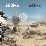 acer Nitro 27 Inch 1500R Curved Zero-Frame Full HD (1920 x 1080) Gaming Monitor | AMD FreeSync Premium | Up to 280Hz Refresh | 1ms VRB | One Display Port 1.4 and Two HDMI 2.0 Ports | XZ270