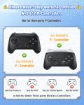 FASTSNAIL [Switch 1/2 Compatible] Controller Charging Dock for Nintendo Switch 2/1 for Joycon 2, 10 in 1 Fast Controller Charger Station Stand for Pro Controller 2/1 with 11 RGB Modes, LED Indicator