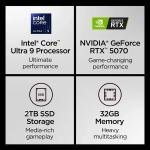 Lenovo Legion 7i Gen 10, AI Gaming Laptop, Intel Ultra 9 275HX, 16" OLED 2.6K (2560x1600) 240Hz 500 nits, 32 GB DDR5, 2 TB SSD, NVIDIA RTX 5070, 5MP Camera E Shutter, Wi-Fi 7, Win 11 - Glacier White