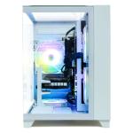 LXZ Gaming PC Desktop, I5-12400F, 2.5GHz, GeForce RTX 3050 6GB, 16GB DDR4 RAM, 1TB NVME SSD, for Gaming and Work, White