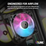 Corsair Vengeance a8200 Gaming PC – Liquid Cooled AMD Ryzen™ 7 9800X3D, NVIDIA® GeForce RTX™ 5090 GPU, 64GB Dominator Titanium RGB DDR5 Memory, 2+4TB M.2 SSD – Black