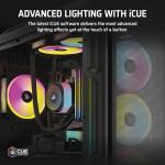 Corsair Vengeance a8200 Gaming PC – Liquid Cooled AMD Ryzen™ 7 9800X3D, NVIDIA® GeForce RTX™ 5090 GPU, 64GB Dominator Titanium RGB DDR5 Memory, 2+4TB M.2 SSD – Black