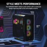 Corsair Vengeance a8200 Gaming PC – Liquid Cooled AMD Ryzen™ 7 9800X3D, NVIDIA® GeForce RTX™ 5090 GPU, 64GB Dominator Titanium RGB DDR5 Memory, 2+4TB M.2 SSD – Black