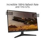 ASUS TUF Gaming 27” 1080P Monitor (VG279Q3A) – Full HD, 180Hz, 1ms, Fast IPS, Extreme Low Motion Blur Sync, FreeSync Premium, G-SYNC Compatible, Variable Overdrive, 99% sRGB, DisplayPort, HDMI