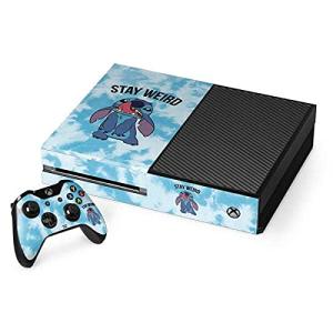 Skinit Decal Gaming Skin Compatible with Xbox One Console and Controller Bundle - Officially Licensed Disney Lilo and Stitch Stay Weird Design