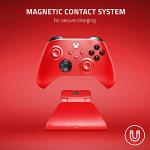 Razer Universal Quick Charging Stand for Xbox Series X|S: Magnetic Secure Charging - Perfectly Matches Xbox Wireless Controllers - USB Powered - Electric Volt (Controller Sold Separately)