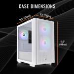 Thermaltake LCGS Versa i570S Gaming Desktop (Intel Core™ i9-14900KF, 32GB 6000MT/s DDR5 RGB Memory, NVIDIA GeForce® RTX 5070, 1TB NVMe M.2, WiFi, Windows 11) H16S-B760-570-LCS