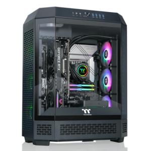 Thermaltake Reactor 9880 Gaming Desktop (AMD Ryzen™ 7 9800X3D, ToughRam 32GB DDR5 6400MT/s RGB Memory, NVIDIA® GeForce RTX™ 5080, 2TB NVMe M.2, WiFi, Windows 11) T6BK-X870-580-LCS