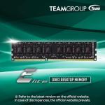 TEAMGROUP Elite DDR3 16GB Kit (2x8GB) 1600MHz (PC3-12800) CL11 Unbuffered Non-ECC 1.5V UDIMM 240 Pin PC Computer Desktop Memory Module Ram Upgrade - TED316G1600C11DC01