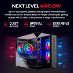 Skytech Gaming Crystal Gaming PC, Intel i5 14400F 2.5GHz, NVIDIA RTX 5050 8GB, 1TB NVMe SSD, 16GB DDR5 RAM 5200, 650W Gold PSU, Wi-Fi, Win 11, Gaming Desktop