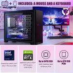 Lenovo Legion Tower 5i Gaming Desktop PC - Intel Core Ultra 7 265F, NVIDIA RTX 5070 12GB GDDR7, 32GB DDR5, 2TB PCIe SSD, Legion Coldfront Cooling, Wi-Fi 6E, Win 11 Pro, KB & Mouse
