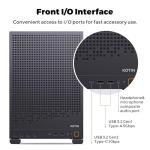 KOTIN Gaming PC D32B, AMD Ryzen 5 9600X Up to 5.4GHz, GeForce RTX 5060Ti 8GB, 650W 80 Plus Gold PSU, Digital Display Air Cooler, 5 ARGB Fans, 16GB DDR5 6000MHz, 1TB PCIe 4.0 SSD, Wi-Fi 7 & Win11 Home