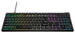 Corsair K55 CORE RGB Membrane Wired Gaming Keyboard – QWERTY US Layout – Quiet, Responsive Switches – Spill Resistance – Ten-Zone RGB – Media Keys – iCUE Compatible – PC, Mac – Black