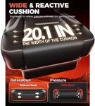 GTPLAYER Gaming Chair with Footrest, Big and Tall Computer Game Chair 350lb Racing Style, Ergonomic High Back Lumbar Support and Recliner, Moon Gray