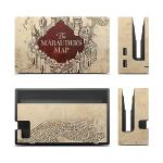 Head Case Designs Officially Licensed Harry Potter The Marauder's Map Graphics Vinyl Sticker Gaming Skin Decal Cover Compatible With Nintendo Switch Console & Dock & Joy-Con Controller Bundle