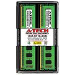 A-Tech 16GB (2x8GB) DDR3 1600MHz PC3-12800 CL11 DIMM 2Rx8 1.5V 240-Pin Non-ECC UDIMM Desktop RAM Memory Modules