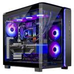 Skytech Gaming King 95 Desktop PC, Ryzen 7 7800X3D 4.2 GHz (5GHz), AMD RX 9070XT 16GB, 1TB Gen4 NVMe SSD, 32GB DDR5 RAM 5600 RGB, 850W Gold PSU, 360mm ARGB AIO, Wi-Fi, Win 11