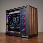 KOTIN G60B Gaming PC, AMD Ryzen 7 9700X (5.5GHz Turbo Boost), GeForce RTX 5070 12GB, 1TB Gen4 SSD, 32GB DDR5 RAM 6000MHz, 850W Gold PSU, 11.3”Display, 360mm Digital Liquid Cooler, WiFi7, Win11 Home