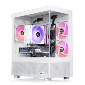 Thermaltake LCGS View i1470S-170 Gaming Desktop (Intel Core™ i7-14700F, ToughRam 32GB DDR5 6000MT/s RGB Memory, NVIDIA® GeForce RTX™ 5070, 1TB NVMe M.2, WiFi, Windows 11) V17S-B760-570-LCS