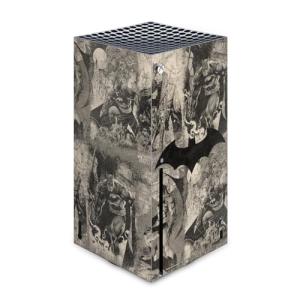 Head Case Designs Officially Licensed Batman DC Comics Collage Distressed Logos And Comic Book Vinyl Sticker Gaming Skin Decal Cover Compatible With Xbox Series X Console