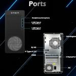 HP Omen 16L Gaming Desktop Computer PC, Intel Core i7-14700F Up to 5.4 GHz, GeForce RTX 5060 Ti, 32GB DDR5+ 1TB SSD, 3 Cooling Fans, 5.1 Surround Sound, Wi-Fi 6, Win 11 Home