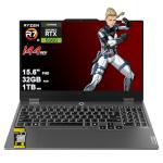 Lenovo LOQ Gaming AI Laptop 15.6" FHD IPS 144Hz (100% sRGB G-SYNC) AMD Octa-core Ryzen 7 250 32GB RAM 1TB SSD GeForce RTX 5060 DLSS4 (572 AI Tops) Backlit Nahimic 5MP Privacy Camera Win11 ICP Hub