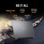 ASUS TUF Gaming F16 (2024) Gaming Laptop, 16” FHD+ 144Hz IPS-Level 16:10 Display, Intel® Core™ i7-13620H Processor, NVIDIA® GeForce RTX™ 4050, 16GB DDR5, 512GB PCIe Gen4 SSD, Wi-Fi 6, Win 11 Home