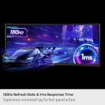 Samsung 40” Odyssey G7 (G75F) WUHD Resolution, 180Hz, Curved Gaming Monitor, 1ms Response Time (GtG), VESA DisplayHDR™ 600, AMD FreeSync™ Premium Pro, LS40FG75DENXZA, 2025